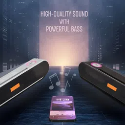 ZWOLLEX Speaker 3D Bass Wireless Bluetooth Speaker for car/laptop/home audio 20 W Bluetooth Soundbar image 4