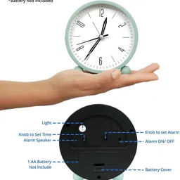 duant Analog Green Clock image 4