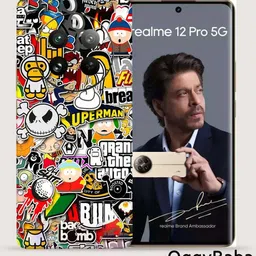 Satisfactory Realme 12 Pro 5g, Sticker Bombing, OggyBaba Mobile Skin-image-21