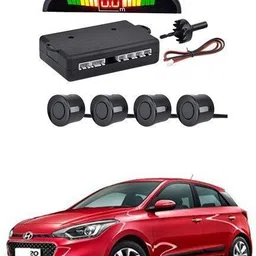 intenzo 4 Black Parking Sensors With LED Display Which Increased Safety of Passengers/Car One Alarm Kit-378 Parking Sensor-picture-33