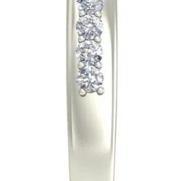 avsar AVR867WB 14kt Cubic Zirconia White Gold ring image 3