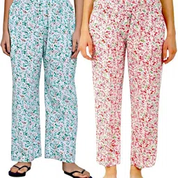 bliez Pack of 2 Daily wear, Pure Cotton Long Lasting Elegant pajama Women Pyjama-picture-20