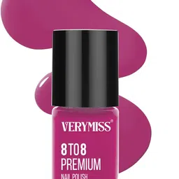 verymiss Premium Matte Nail Polish 6ml | Smooth Application | Quick Drying I 313 Royal Fuchsia image 3