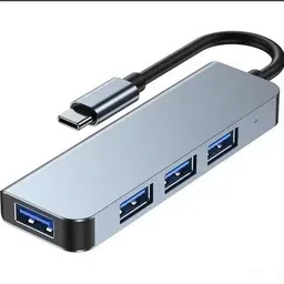 TELEPORT 4-Port C Type Micro USB OTG Hub Adapter (3 USB Ports + Power Port) USB Adapter image 4