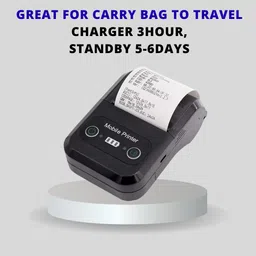 ASOL 58mm 2Inch Portable Battery Receipt Printer Billing App | Billing App Thermal Receipt Printer image 2