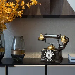 pawandeep European Retro Telephone Decorative Showpiece - 16 cm image 5