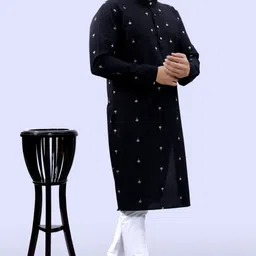 tibra collection Men Cotton Blend Kurta Pyjama Set image 3