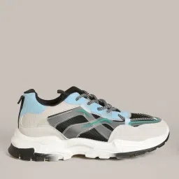 buda jeans co Men Paneled Lace-Up Sports Shoes image 1