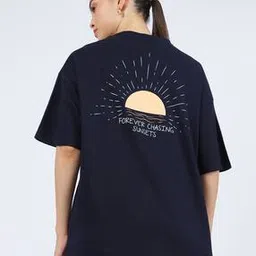 Shein Drop Shoulder Graphic Back Print Oversized Fit Tshirt-picture-40
