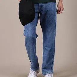 Shein Full Length Fly with Button Closure Stone Wash Jeans-picture-39