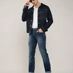 lee cooper Men Lightly Washed Straight Jeans-picture-31