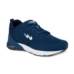 Campus Men Blue Syrus Mesh Running Shoes-picture-0