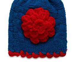 CHUTPUT Set Of 2 Kids Blue & Red Beanie image 2