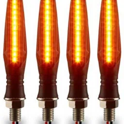 drivexpert Front, Rear LED Indicator Light for Universal For Bike Universal For Bike image 2
