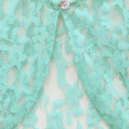 a.t.u.n. A T U N Girls Blue Party Crop Shrug image 2