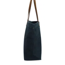 AQVA Charcoal Grey Shopper Tote Bag image 3