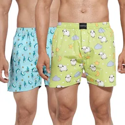 ramarrow Pack of 2 Printed Men Boxer image 1