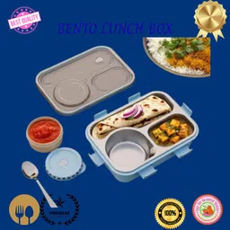 moira international Lunch Box for Kids Compartment Insulated Stainless Steel Tiffin Box for KID_L111 3 Containers Lunch Box-picture-17