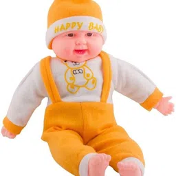 brandwala Big Happy Baby Doll with Touch Sensor and Musical Sound for Kids (1Pc) image 2