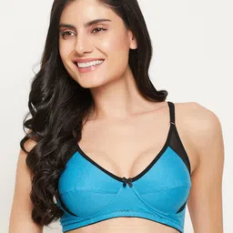 Clovia Non-Padded Non-Wired Cotton Full Cup Bra BR1780B0332B-image-90