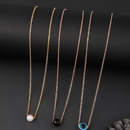 DressBerry Set Of 3 Gold-Plated Antique Chains-picture-28