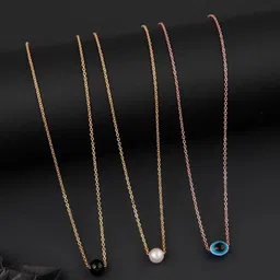 DressBerry Set Of 3 Gold-Plated Chain-picture-34