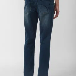 VAN HEUSEN DENIM LABS Men Regular Fit Light Fade Cotton Jeans image 5