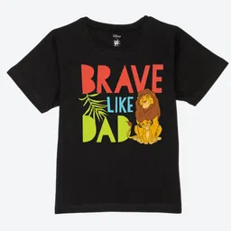 YK Disney Boys Lion King Printed Pure Cotton Casual T-shirt-picture-53