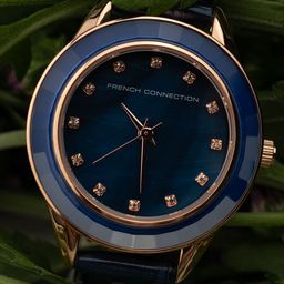 French Connection Women Patterned Dial & Leather Straps Analogue Watch FCB5UL-picture-48