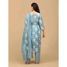 The Mom Store Faded Fine Maternity & Nursing Kurta & Pant With Dupatta image 2