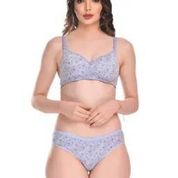 SGC SWEDEN Mid-Rise Bra & Panty Lingerie Set-image-15
