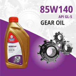moter max Premium Quality 1L 85W140 API GL-5 High Performance Gear Oil image 2