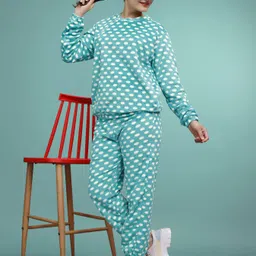 sakarmaa Polka Print Women Track Suit-picture-11