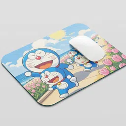 UNIARAWALAS Non-Slip Brain ,Cartoon Mousepad MPM-11 Non Slip Base Mousepad image 2