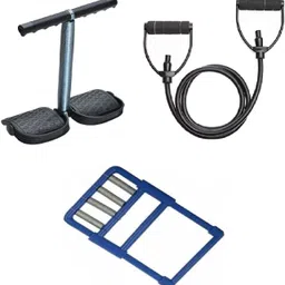 dr pacvu Set3|Toning Tube & Single Tummy Trimmer,Plastic Gripper Body Stretching,Exercise Fitness Accessory Kit Kit-picture-11