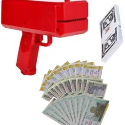 wrader Cash Money Gun Toys for Chilidren & Adults with 100 Fake Dollar Money Gun-picture-18