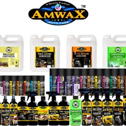 amwax ALL IN ONE POLISH 250ML, WASH N WAX 50ML, SCRATCH REMOVER 50GM, DASHBOARD POLISH 20ML Combo image 5