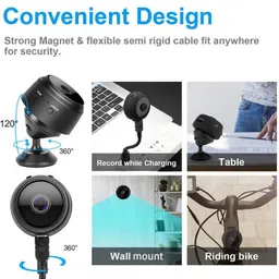 AVOIHS 1080p Wifi Wireless Spy Hidden Live View Camera Built-in Battery Night Vision Security Camera image 2
