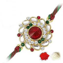 rakhi nation Designer K1 Assorted Rakhi Set image 2