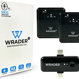 mobizac Dual Wireless Mic with Sound Reduction for DSLR Cameras Go Pro, iPhone, Mobile Collar Mic for Video Recording-picture-13