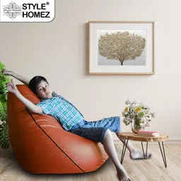 txor XXL Tear Drop Bean Bag Cover(Without Beans) image 3