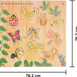skillofun King Size Identification Tray Insects image 3