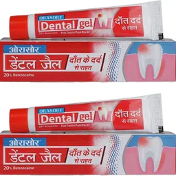 Dental Gel For Tooth Pain Relief (Pack of 2) 10gm + 10gm= 20Gm Toothpaste-image-62