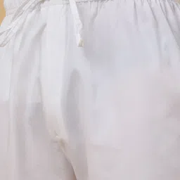 KRAFT INDIA Mandarin Collar Long Sleeves Straight Kurta With Pyjamas & Jacket image 3