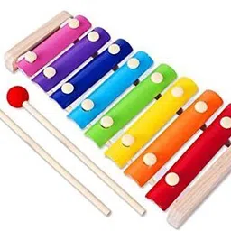tru toys Calculation Shelf + Xylophone Musical Toy (Combo) Abacus Counting Building image 4