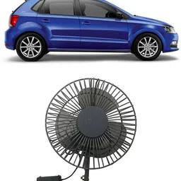 12 Volt 6" Fan for Car, Jeep,Truck,Auto, Caravan, Boat, Buses Y613 Car Interior Fan-image-2