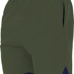 wereko Solid Men Dark Green Casual Shorts-picture-18