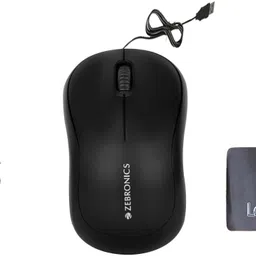 Mophonics Wired Mouse, Mouse Pad, C-OTG (Set of 3) Combo Set-picture-28