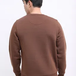 highlander Men Full Sleeve Solid Sweatshirt image 2