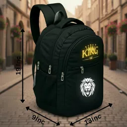 ks enterprise m Large 35 L Backpack School Bag, College Bag, Bag for Men, School Bag for Boys, Travel image 3